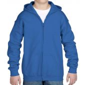 Gildan Kids Heavy Blend™ Zip Hooded Sweatshirt - Royal Blue Size 12=XL