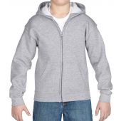 Gildan Kids Heavy Blend™ Zip Hooded Sweatshirt - Sport Grey Size 9=L
