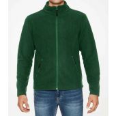 Gildan Hammer Micro Fleece Jacket - Forest Green Size 4XL