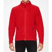 Gildan Hammer Micro Fleece Jacket - Red Size 4XL