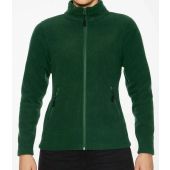 Gildan Hammer Ladies Micro Fleece Jacket - Forest Green Size 4XL