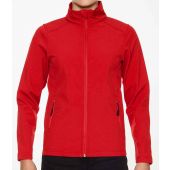 Gildan Hammer Ladies Soft Shell Jacket - Red Size 4XL