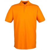 Henbury Modern Fit Cotton Piqué Polo Shirt - Bright Orange Size S