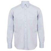 Henbury Long Sleeve Pinpoint Oxford Shirt