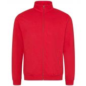 AWDis Fresher Full Zip Sweatshirt - Fire Red Size XL