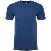 Next Level Apparel Unisex Sueded Crew Neck T-Shirt - Cool Blue Size XS