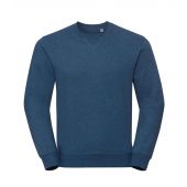 Russell Authentic Melange Sweatshirt - Ocean Melange Size S