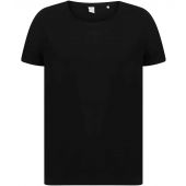 SF Unisex Scoop Neck T-Shirt - Black Size XXL