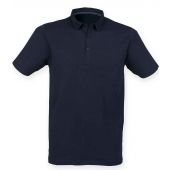 SF Men Fashion Jersey Polo Shirt - Navy Size XXL