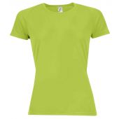SOL'S Ladies Sporty Performance T-Shirt - Apple Green Size XXL