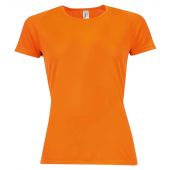 SOL'S Ladies Sporty Performance T-Shirt - Neon Orange Size XXL