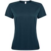 SOL'S Ladies Sporty Performance T-Shirt - Petroleum Blue Size XS