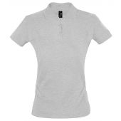 SOL'S Ladies Perfect Cotton Piqué Polo Shirt - Grey Marl Size 3XL