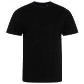Ecologie Cascades Organic T-Shirt - Jet Black Size 6XL