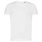 Ecologie Kids Cascades Organic T-Shirt - Arctic White Size 12-13