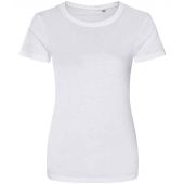 Ecologie Ladies Cascades Organic T-Shirt - Arctic White Size XL