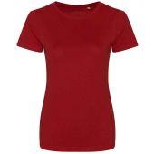 Ecologie Ladies Cascades Organic T-Shirt - Fire Red Size XL