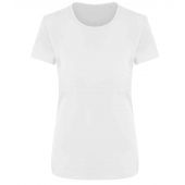 Ecologie Ladies Ambaro Recycled Sports T-Shirt - Arctic White Size XL