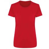 Ecologie Ladies Ambaro Recycled Sports T-Shirt - Fire Red Size XL