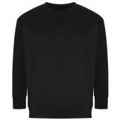 Ecologie Unisex Crater Recycled Sweatshirt - Black Size XXL