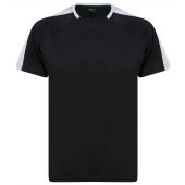 Finden and Hales Unisex Team T-Shirt - Black/White Size 3XL