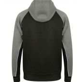 Finden and Hales Panelled Sports Hoodie