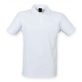Finden and Hales Performance Piped Polo Shirt - White/White Size S