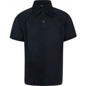 Finden and Hales Kids Performance Piped Polo Shirt - Navy/Navy Size 13-14