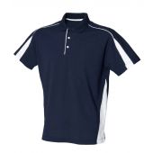 Finden and Hales Club Poly/Cotton Piqué Polo Shirt - Navy/White Size 3XL