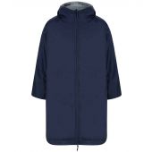 Finden and Hales Adults All Weather Robe - Navy Size ONE