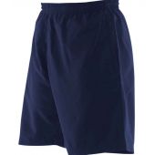 Finden and Hales Microfibre Shorts - Navy Size XXL