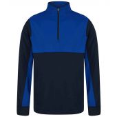 Finden and Hales 1/4 Zip Tracksuit Top - Navy/Royal Blue Size 3XL