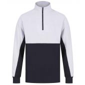 Finden and Hales 1/4 Zip Tracksuit Top - Navy/White Size 3XL