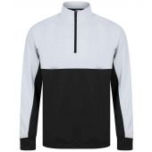 Finden and Hales Kids 1/4 Zip Tracksuit Top - Black/White Size 13