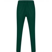 Finden and Hales Knitted Tracksuit Pants - Bottle Green/White Size XXS
