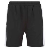 Finden and Hales Knitted Shorts - Black/White Size 3XL