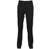 Front Row Stretch Chino Trousers - Black Size 40/L