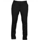 Front Row Ladies Stretch Chino Trousers - Black Size XXL/18