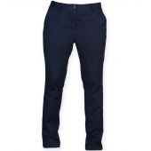 Front Row Ladies Stretch Chino Trousers - Navy Size XXL/18