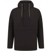 Front Row Pullover 1/2 Zip Jacket - Black Size XXL