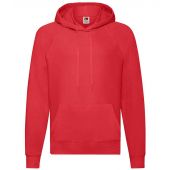 Fruit of the Loom Lightweight Hooded Sweatshirt - Red Size XXL
