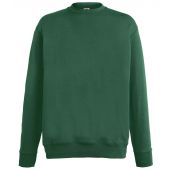 Fruit of the Loom Lightweight Drop Shoulder Sweatshirt - Bottle Green Size XXL