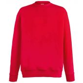 Fruit of the Loom Lightweight Drop Shoulder Sweatshirt - Red Size XXL
