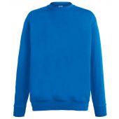 Fruit of the Loom Lightweight Drop Shoulder Sweatshirt - Royal Blue Size XXL