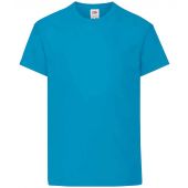 Fruit of the Loom Kids Original T-Shirt - Azure Size 14-15