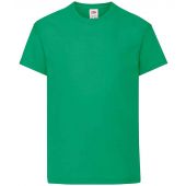 Fruit of the Loom Kids Original T-Shirt - Kelly Green Size 14-15