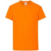 Fruit of the Loom Kids Original T-Shirt - Orange Size 14-15