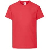 Fruit of the Loom Kids Original T-Shirt - Red Size 14-15
