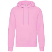 Fruit of the Loom Classic Hooded Sweatshirt - Light Pink Size XXL