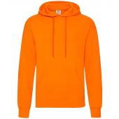 Fruit of the Loom Classic Hooded Sweatshirt - Orange Size XXL